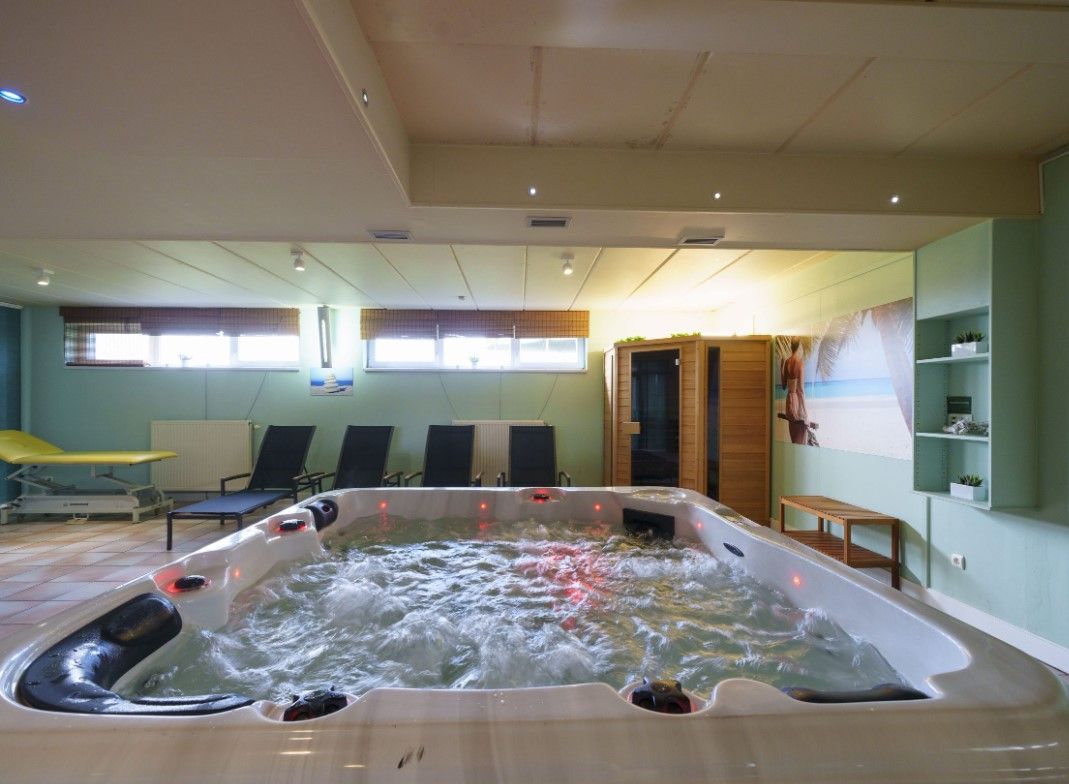 sauna en jacuzzi