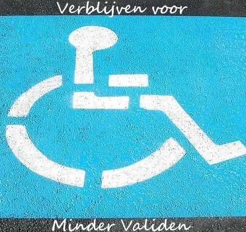 verblijven voor minder validen toegankelijk met rolstoel