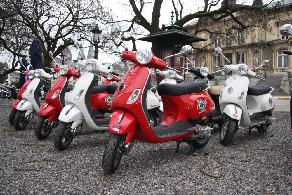 vespa spa verhuur grote groepen