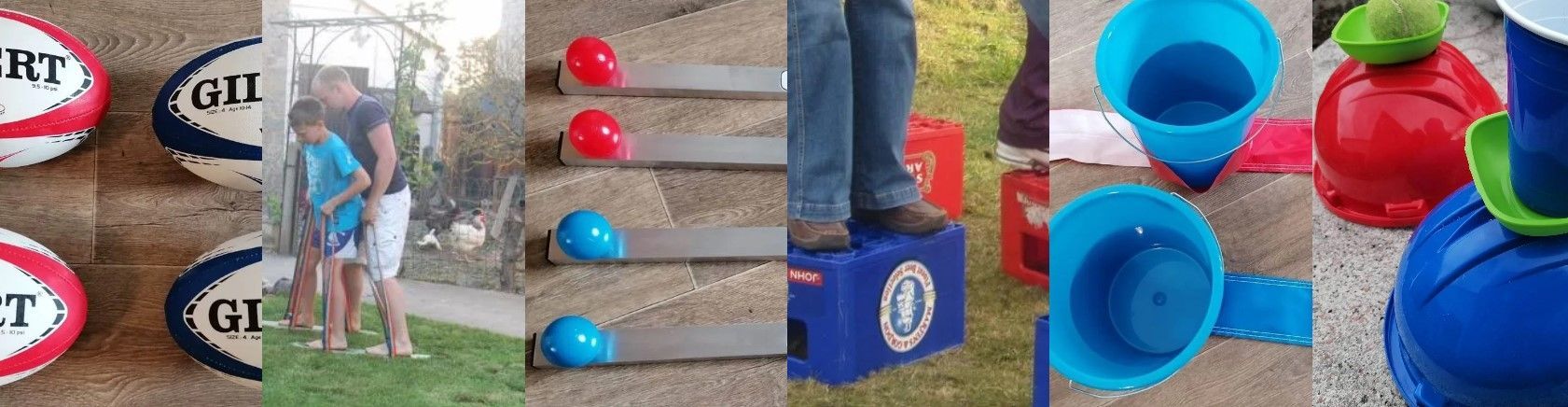 Zeskamp spellen te huur voor kids