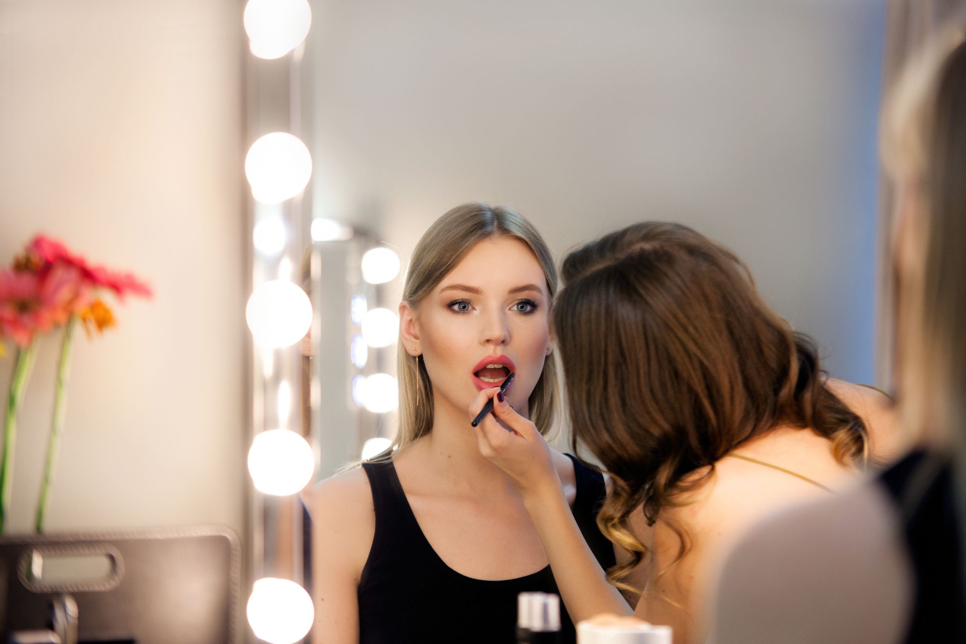 Makeup application