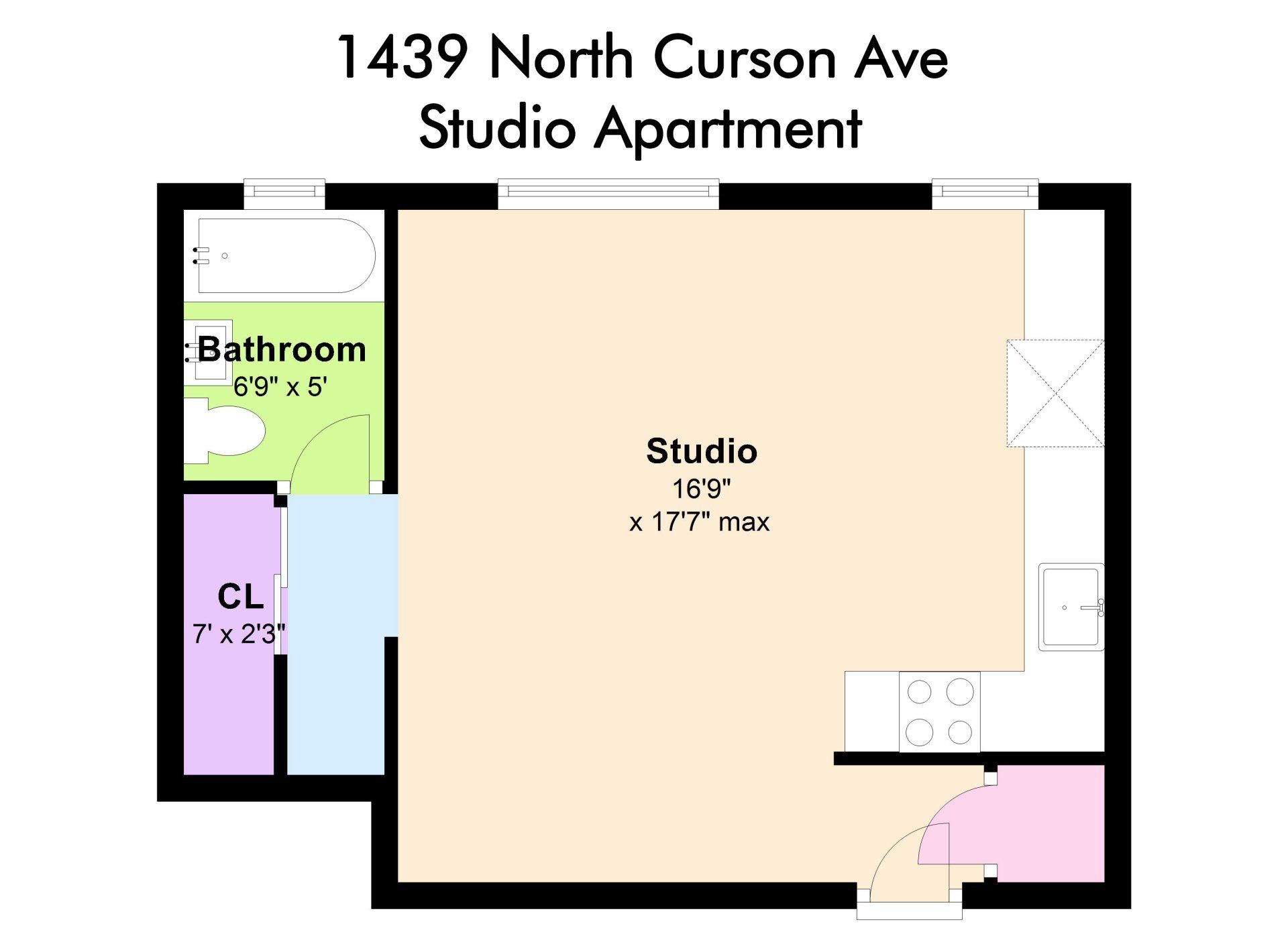 Studio Floor Plan
