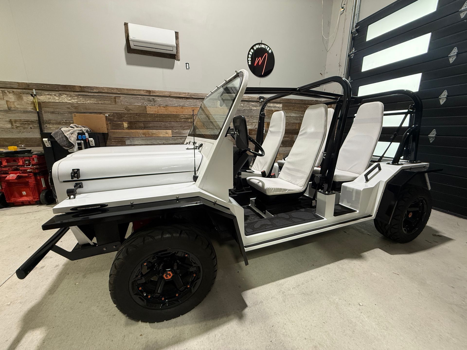 Steel Fender Flares for Electric Moke Moke