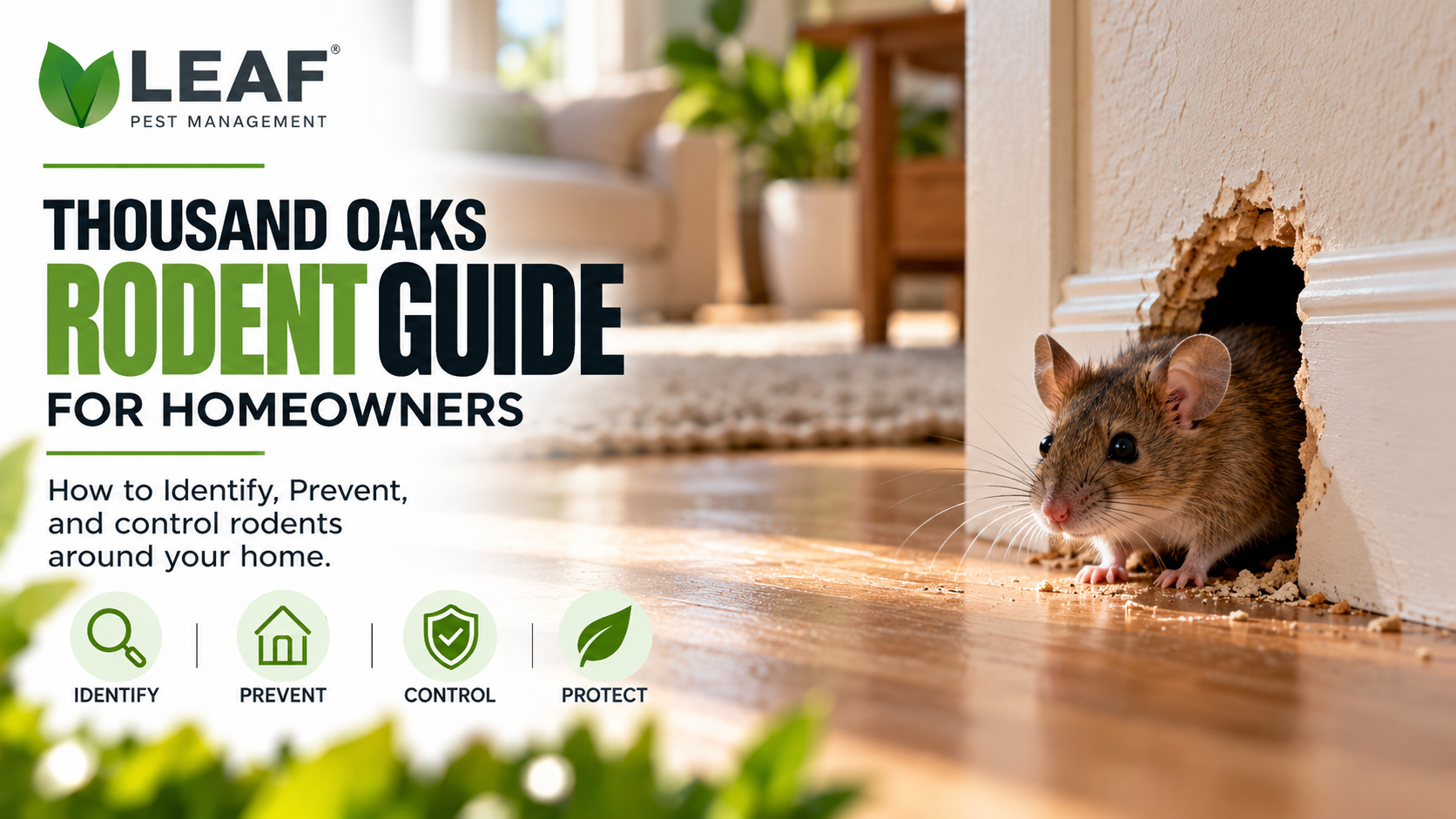 rodent control thousand oaks,rat control,mouse prevention