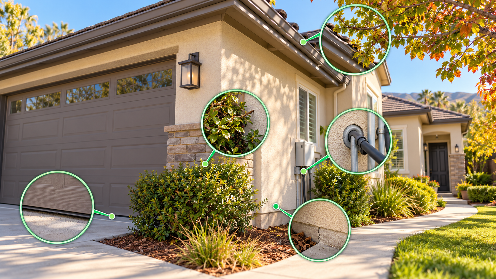 fall pest control access areas