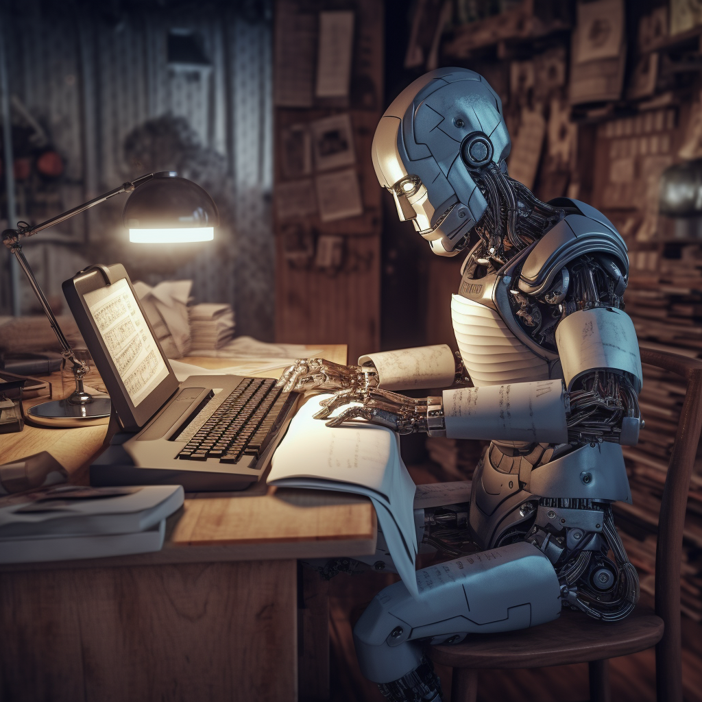 AI writing articles to rank on Google