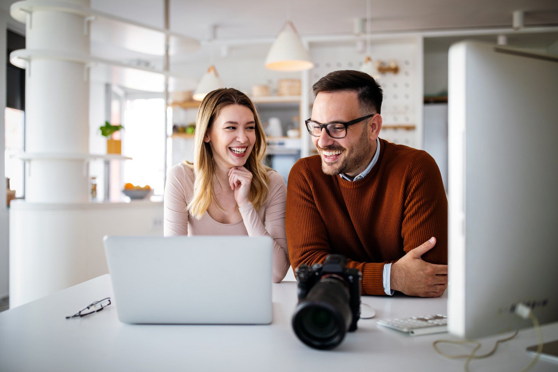 working with a web designer