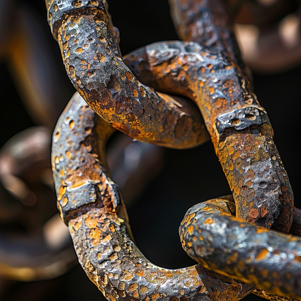 a photo illustrating spammy link building techniques