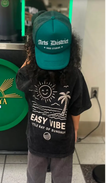 Easy Vibes Essentials Crop Top product image. 