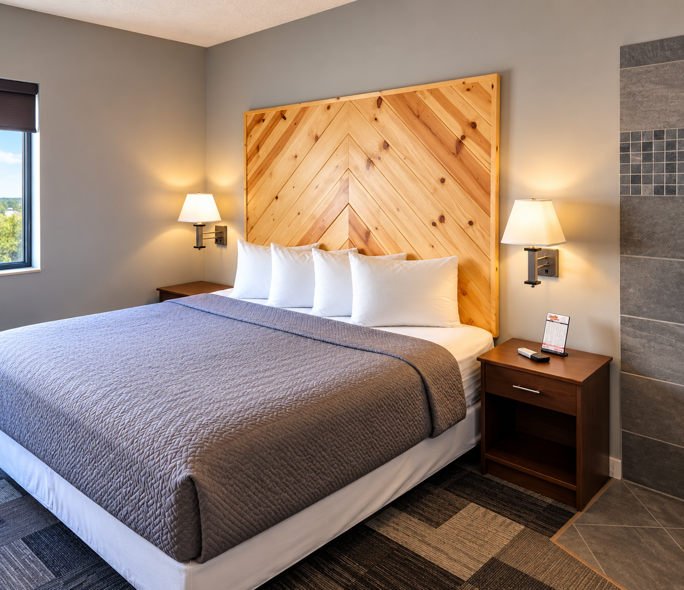 Standard Room King - Accommodations - Commodore Perry Inn and Suite