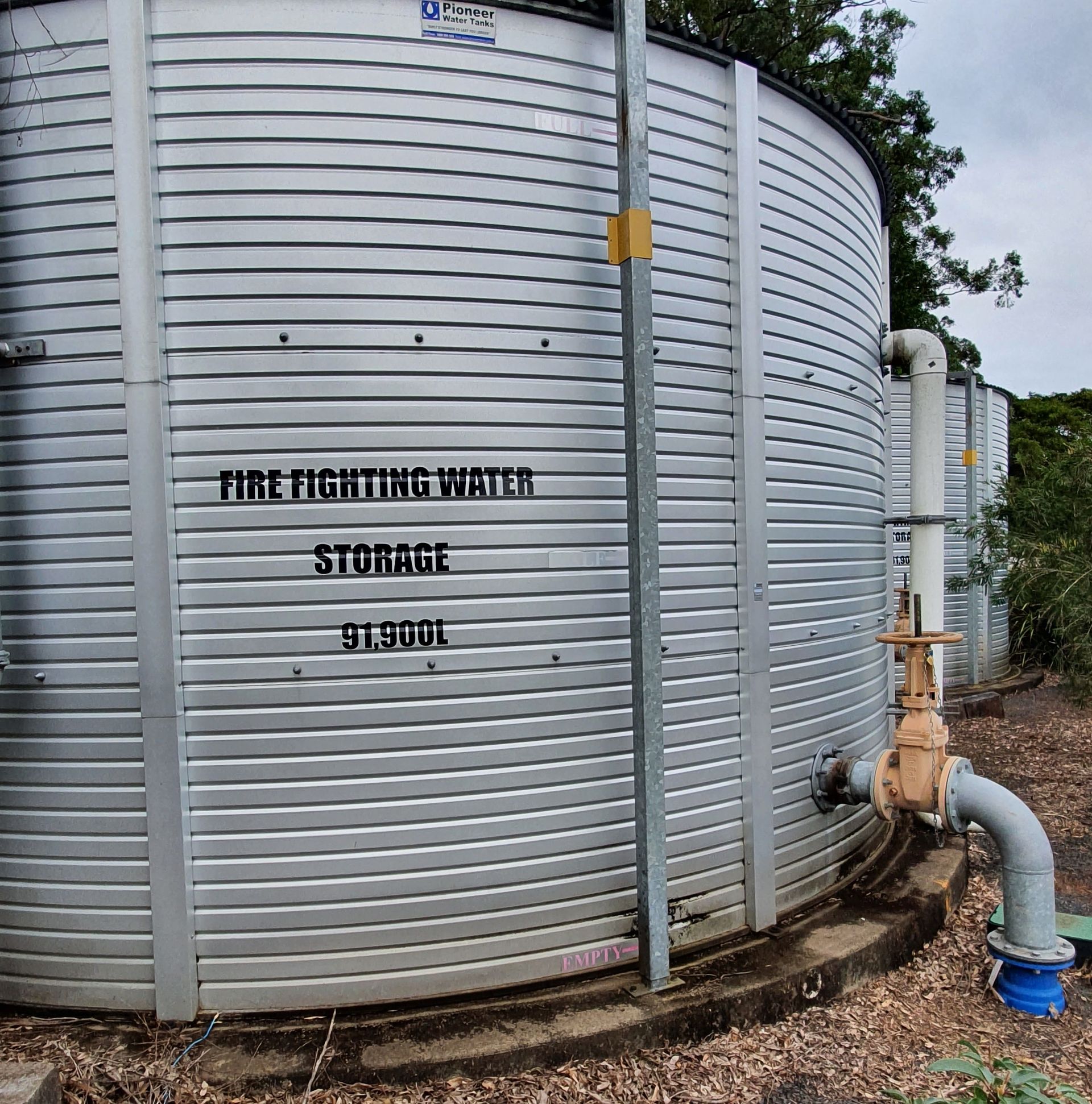 Bulk Water Storage in the Northern Rivers FIRE STOP