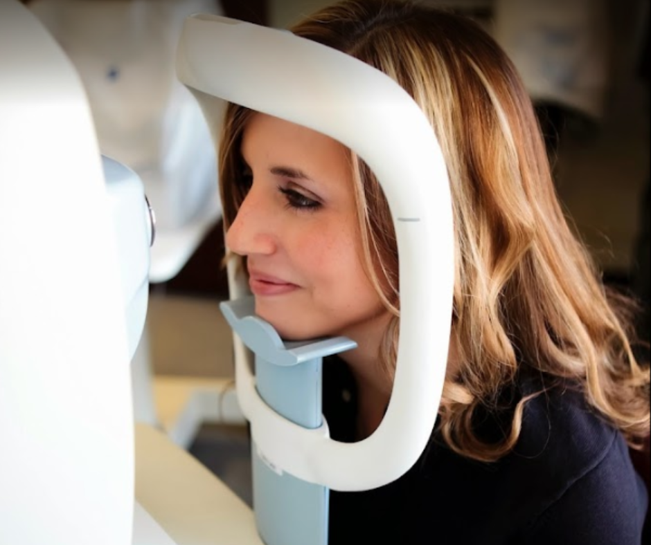 Lady in Eye Exam | Eye Foundation of Utah