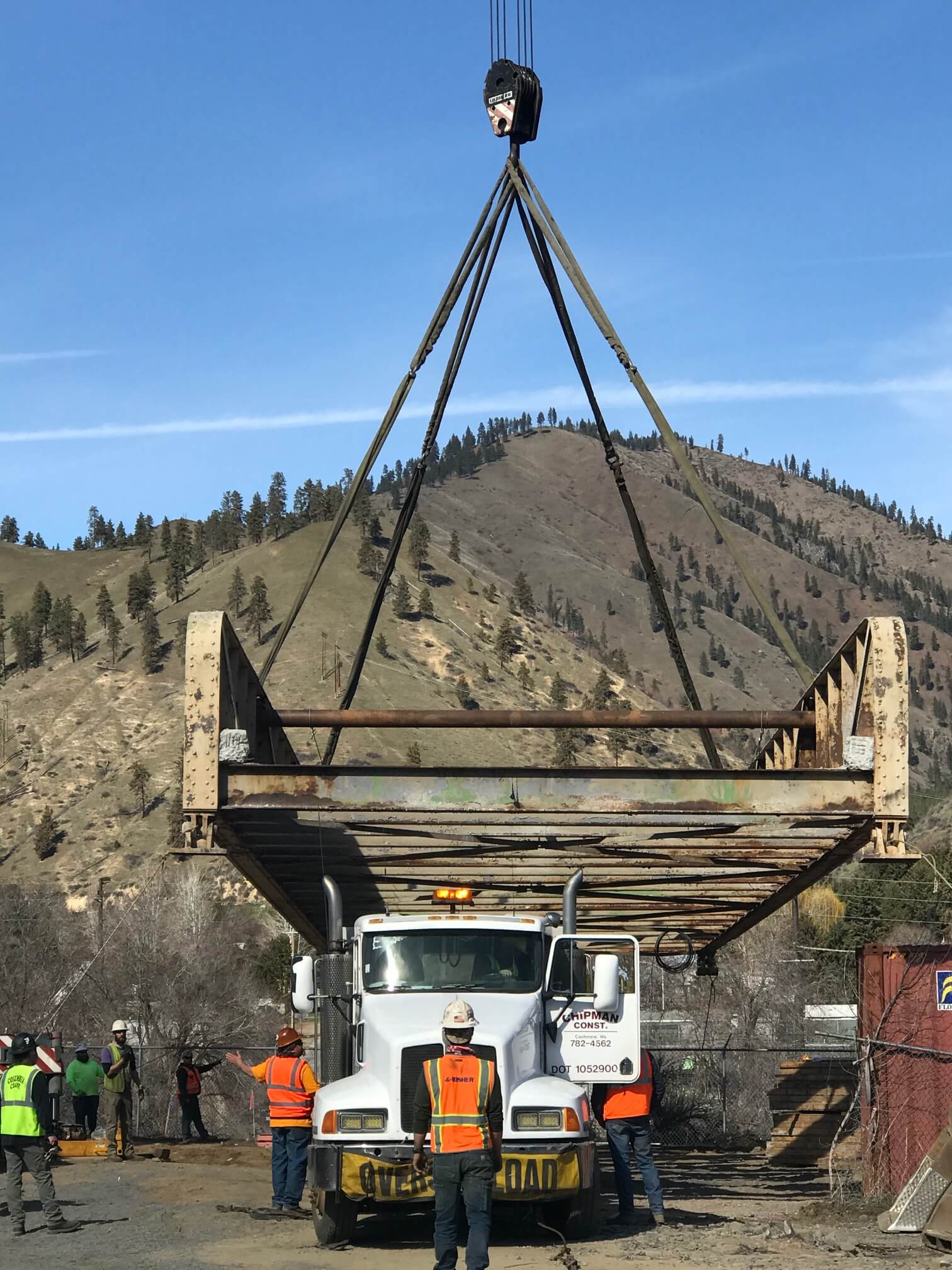 Crane Services and Crane Rentals Wenatchee, Washington Columbia Crane