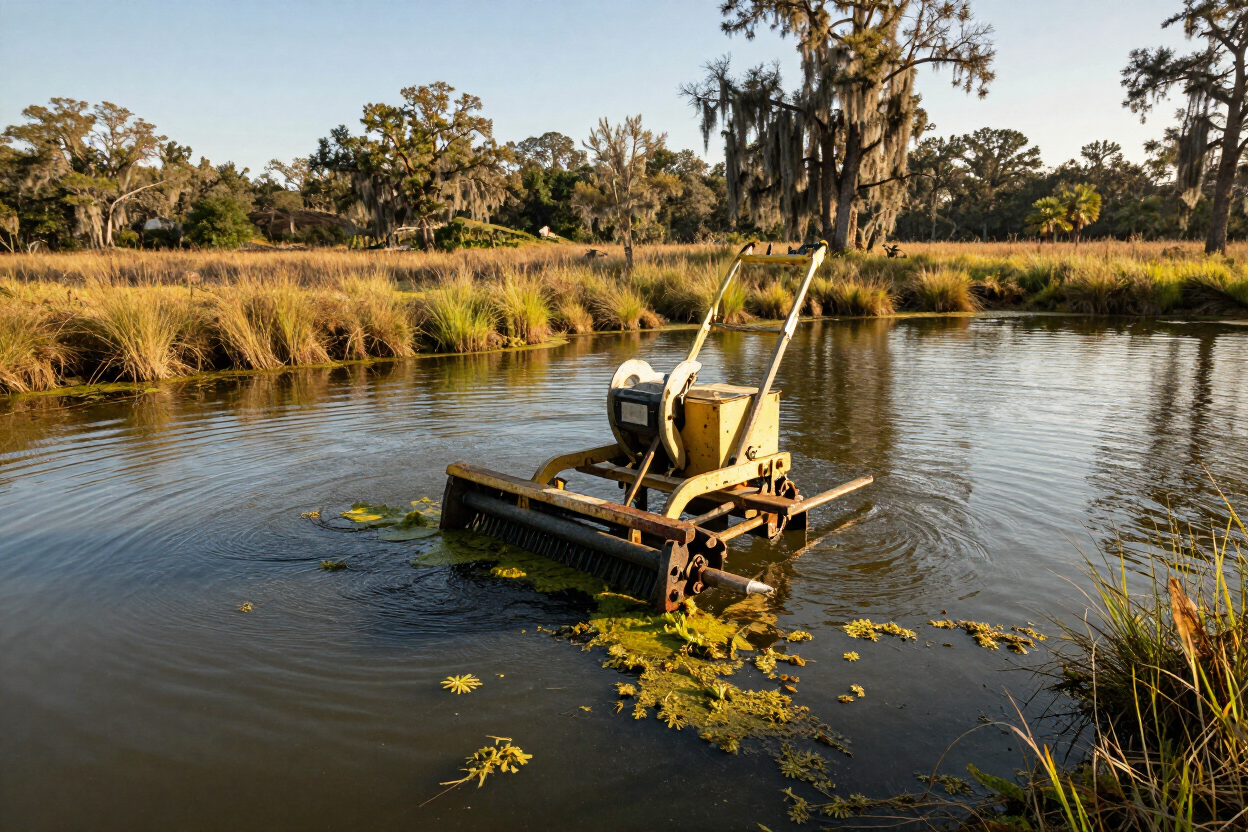 Pond cleaning service in Dunnellon FL