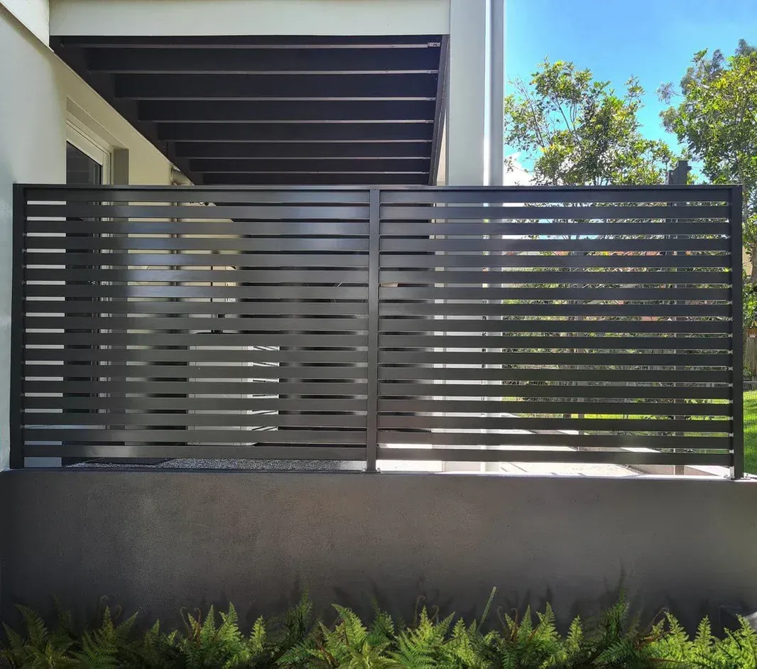 White Metal Construction Fence— Western Pacific Steel in South Grafton, NSW