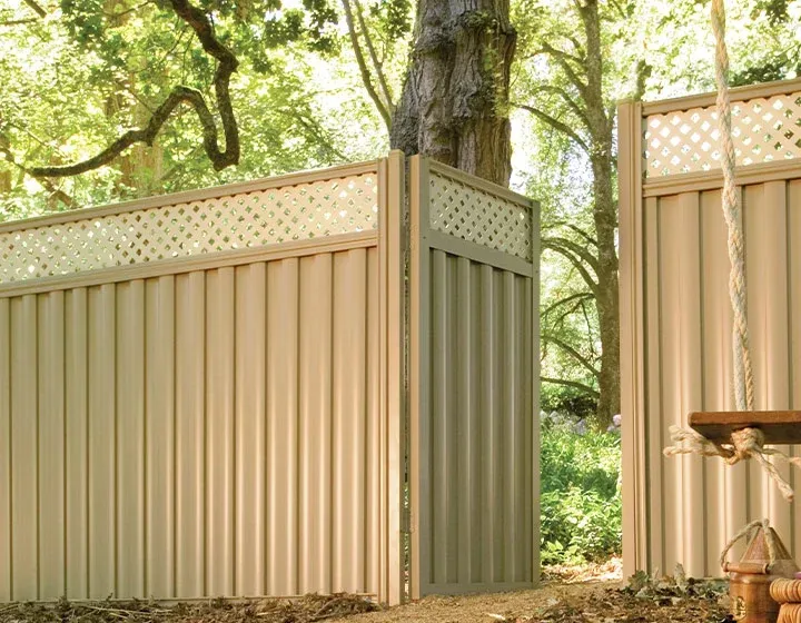 Green Metal Fence — Western Pacific Steel in South Grafton, NSW