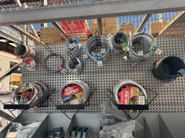 Hardware parts in store— Western Pacific Steel in South Grafton, NSW