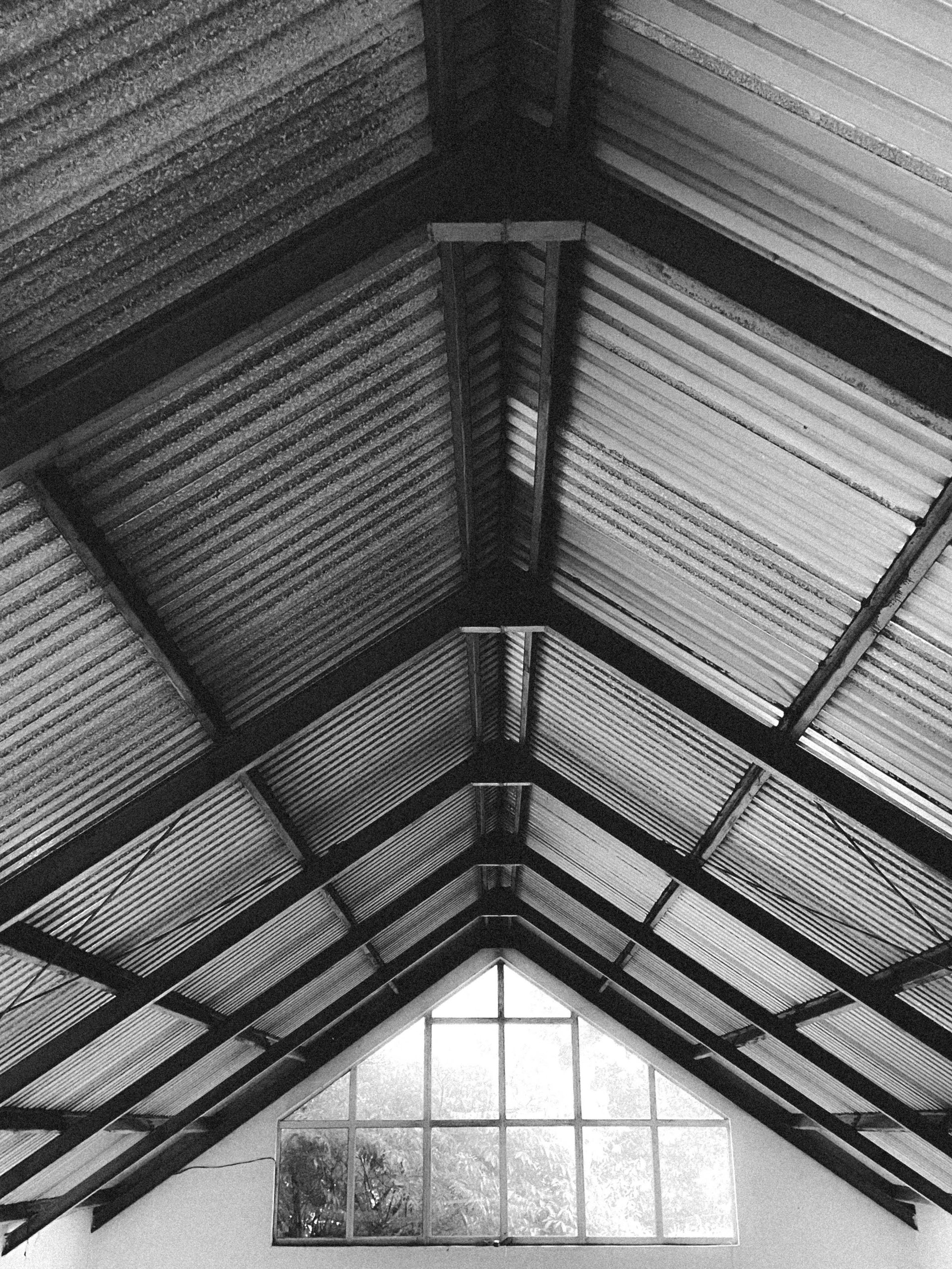 corrugated roof from underneath — Western Pacific Steel in South Grafton, NSW