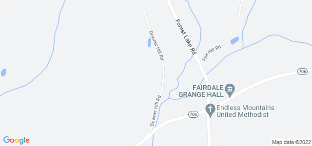 Map of business location