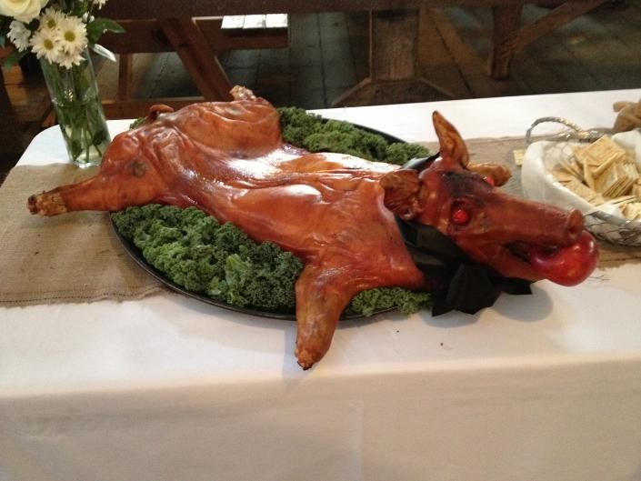 smoked pig