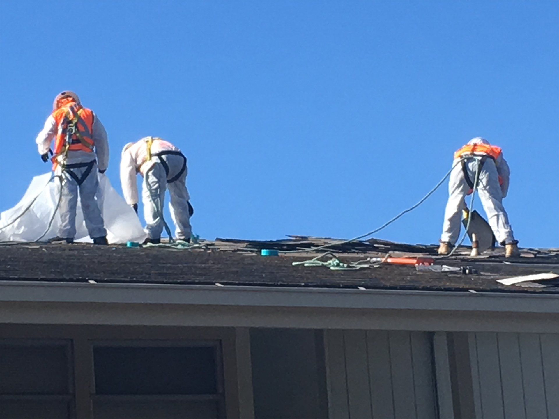 Roof Construction — Campbell, CA — JWH Asbestos Removal Services