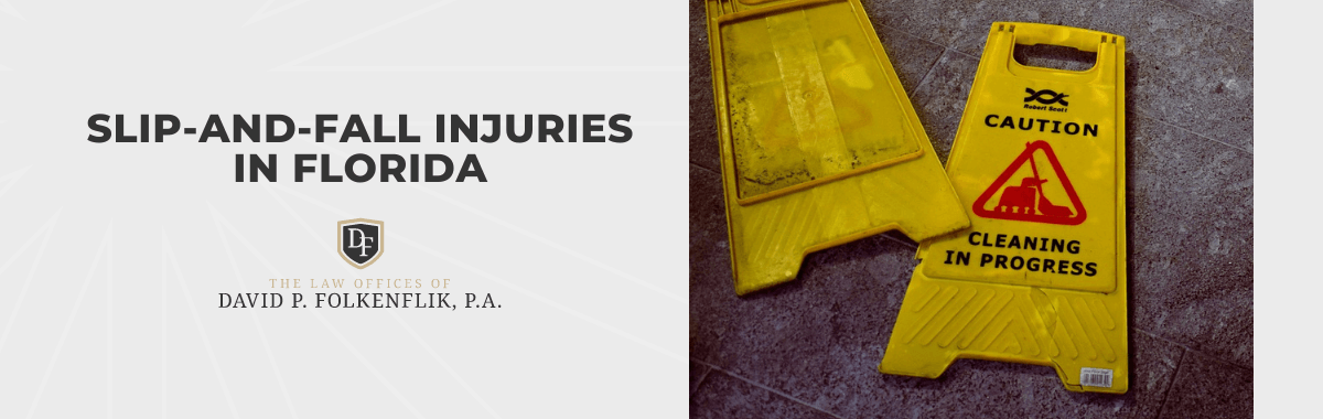 Slip-and-Fall Injuries in Florida