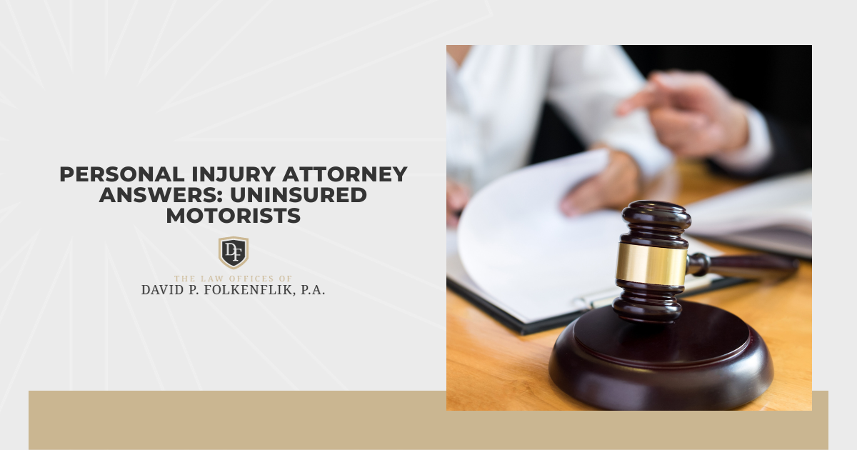 Personal Injury Attorney Answers: Uninsured Motorists