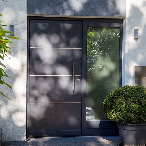 door hardware on residential door
