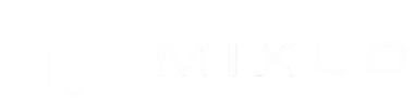 Logo in White of the Company Mixlo