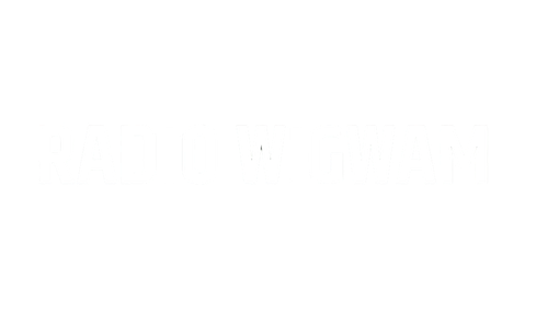 Logo in White of the company Radio Wigwam