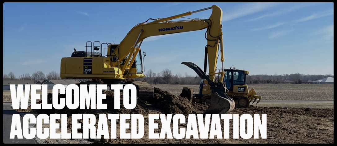 welcome to accelerated excavation in Marion, IL