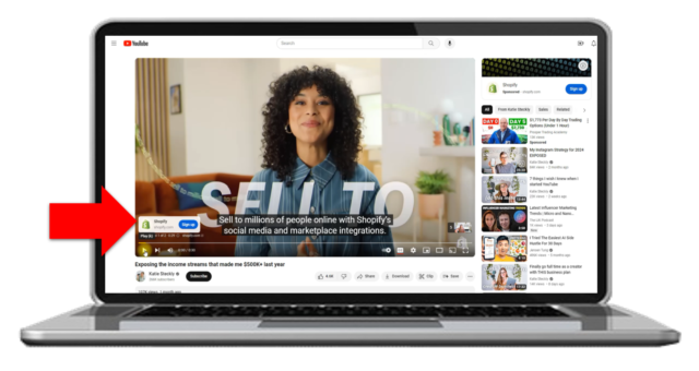 YouTube Action Ads