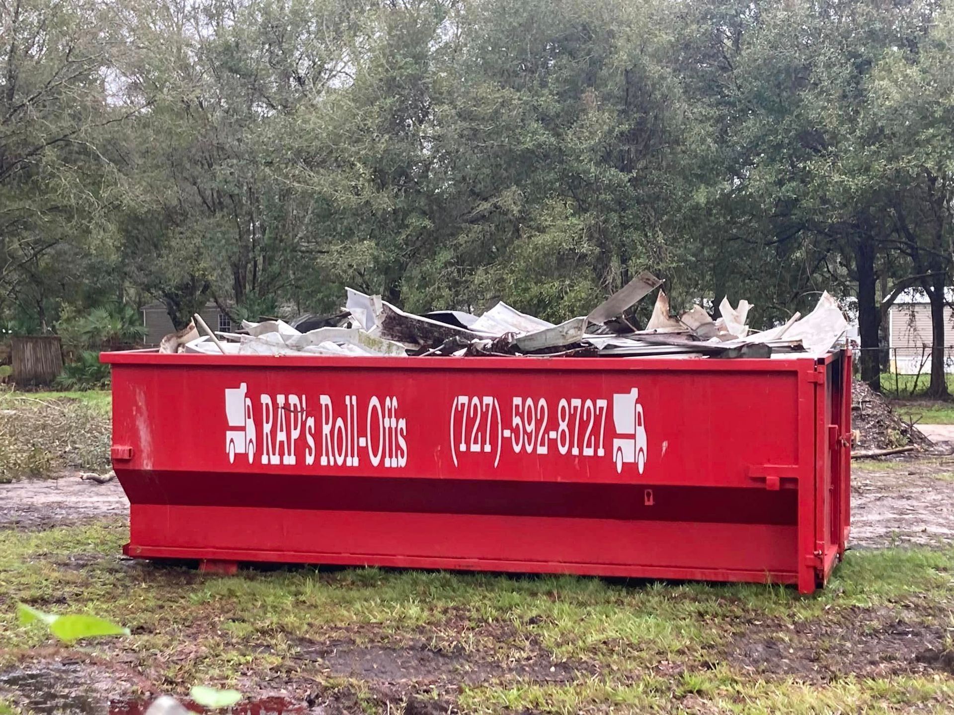 20 yard dumpster