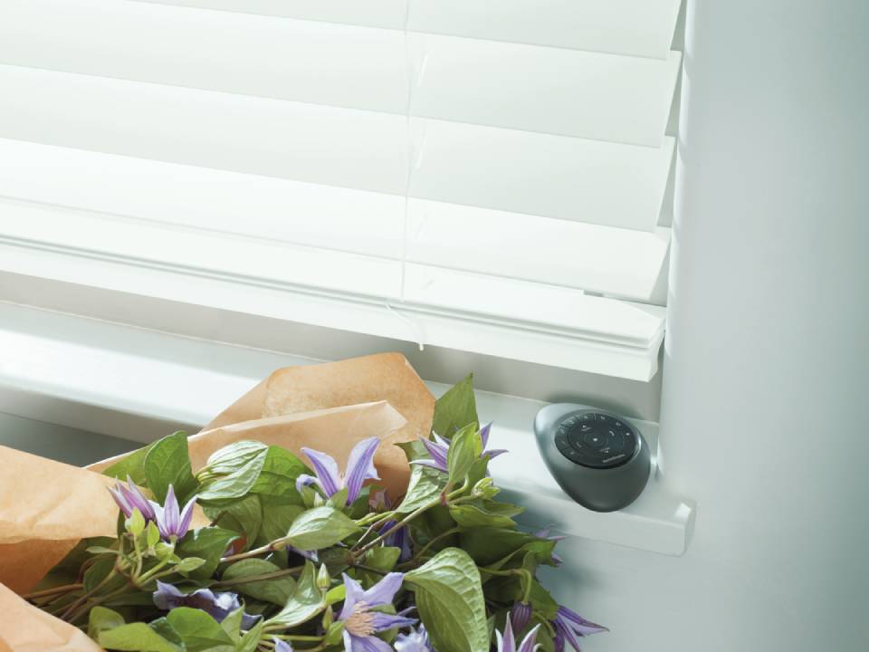 EverWood® Alternative Wood Blinds Newton, Massachusetts (MA) the benefits of motorized blinds by Hunter Douglas
