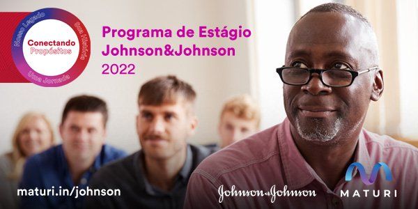 banner do programa de estágio Johnson&Johnson 2022