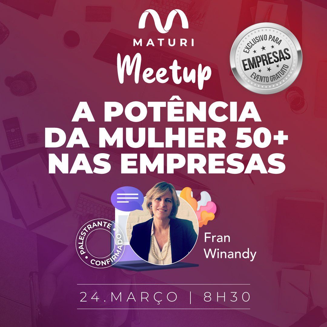 banner do evento meetup maturi