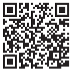 Ein schwarz-weißer QR-Code auf weißem Hintergrund.