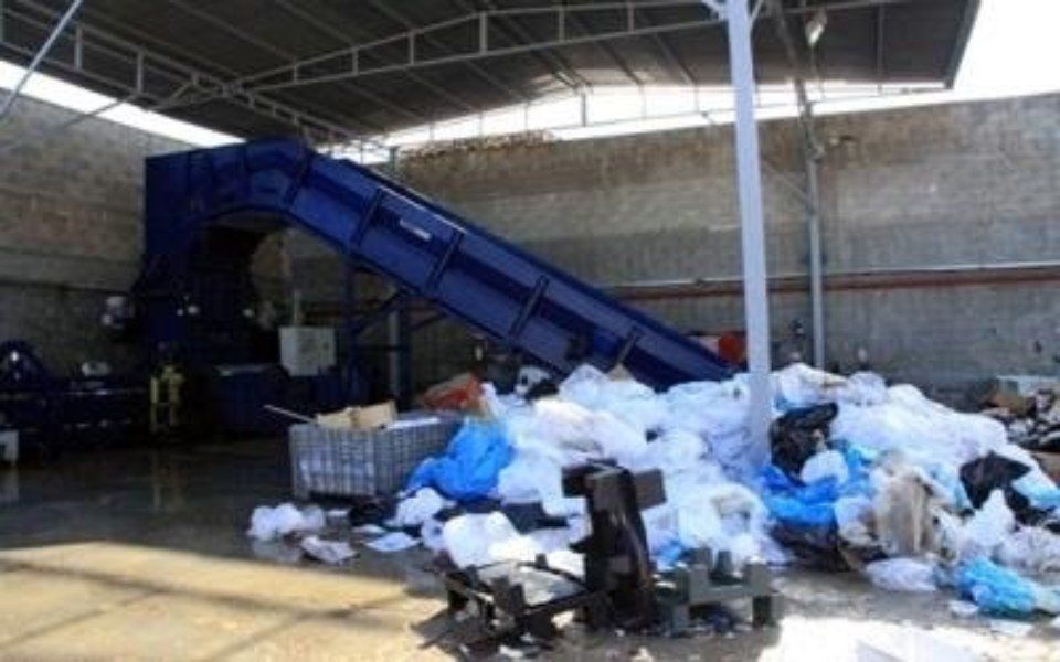 Magazzino per trattamento rifiuti