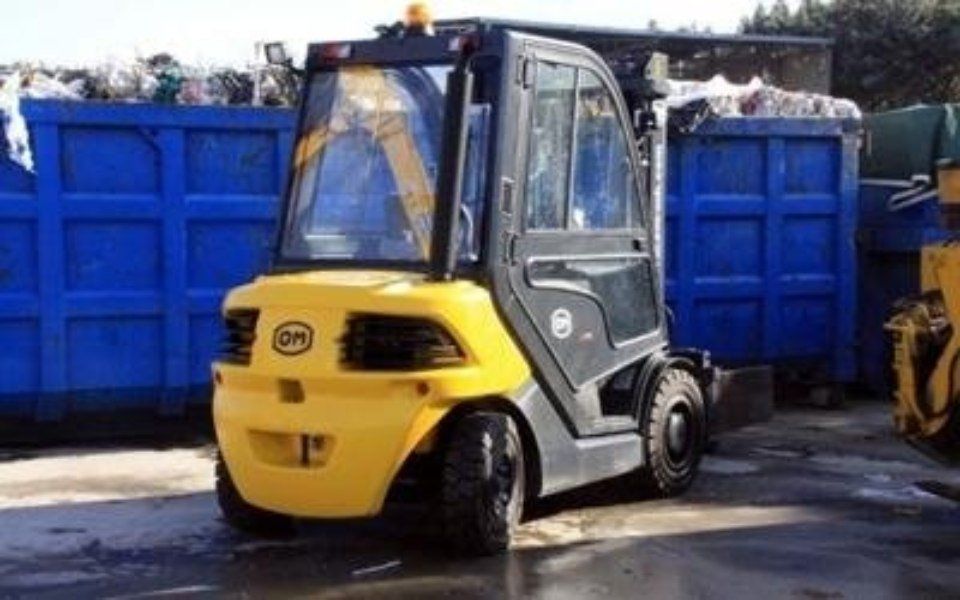 Macchinario per trasporto rifiuti