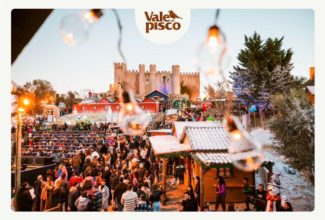 Viva a magia do Natal do Oeste, e descanse na Quinta Vale Pisco