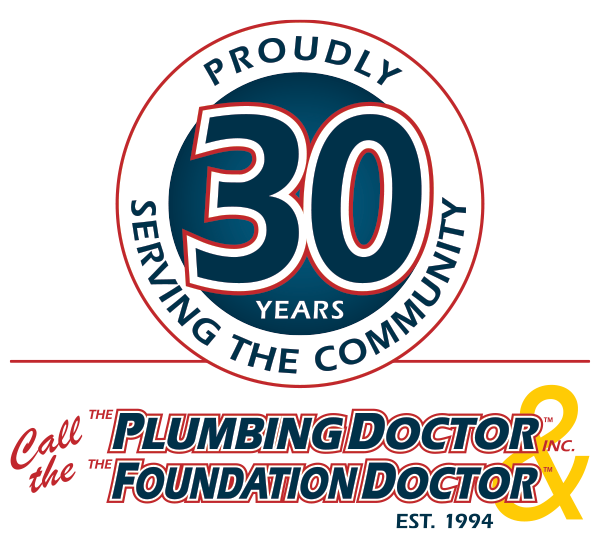 Call the Plumbing Doctor 30yr Seal logo