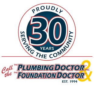 Call the Plumbing Doctor 30yr Seal logo
