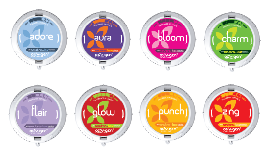 A variety of air fresheners.