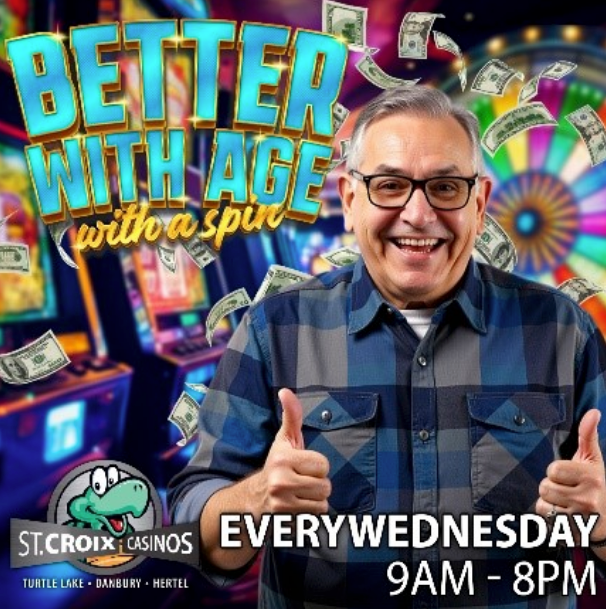 Bright orange promo graphic reading “FREE PLAY FRIDAY” with a surprised woman and floating cash and coins