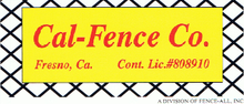 Cal Fence Co. logo