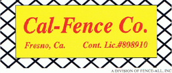 Cal Fence Co. logo