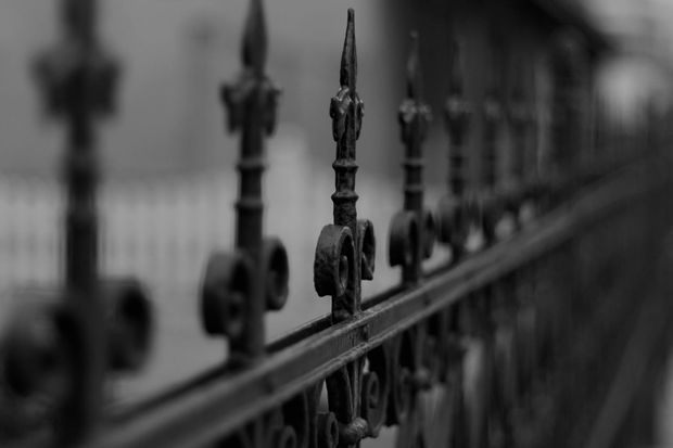 Wrought iron and aluminum fencing