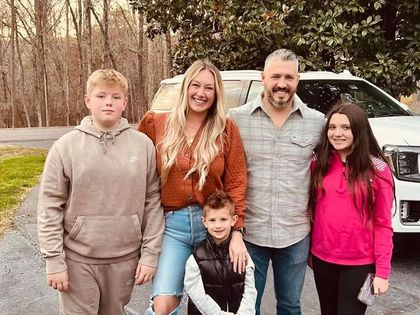 Jenne Mattews and her family