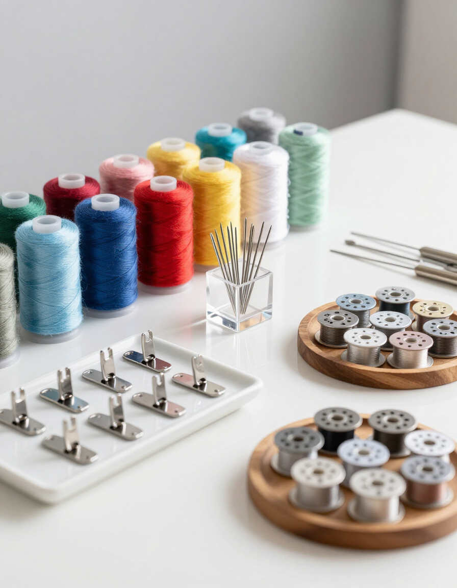 Repuestos y accesorios para máquinas de coser