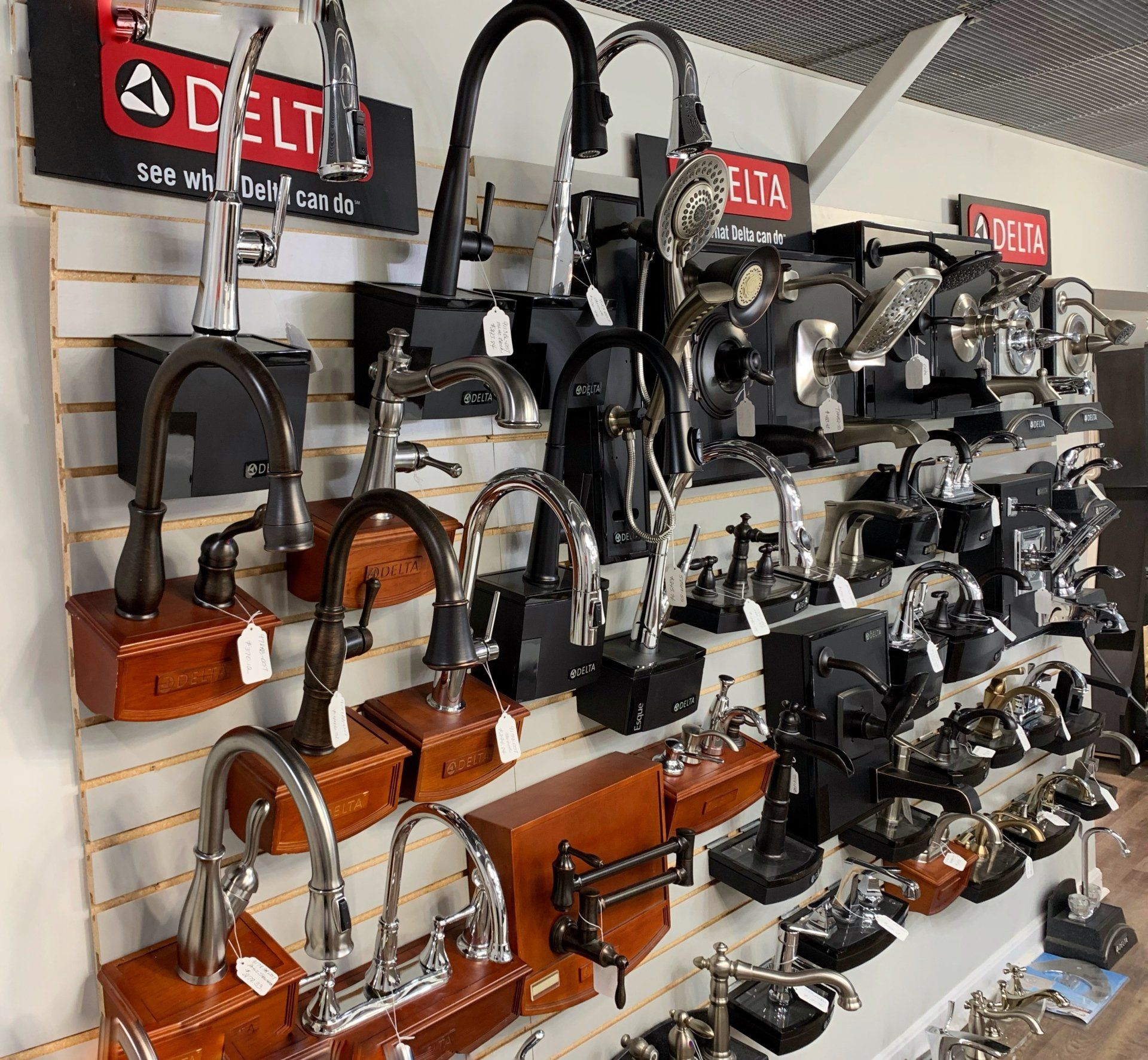Showroom faucets
